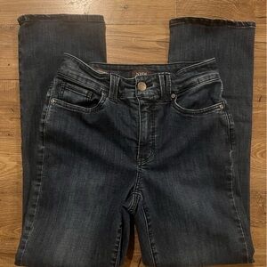 NYDJ Women's Dark Wash Marilyn Straight Leg Jeans